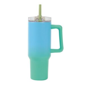 Taza de Viaje 1200 ml sombreada verde/azul