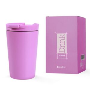 Taza de Viaje 260 ml violeta pastel