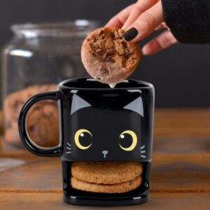 Taza Porta Galletas Gato
