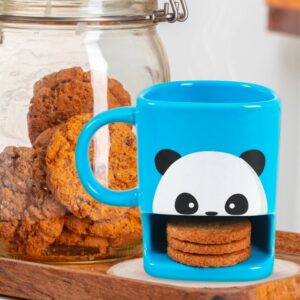 Taza Porta Galletas Panda
