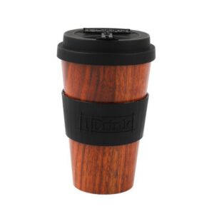 Taza RPET 435 ml WOOD