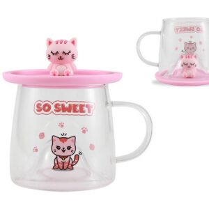 Vaso Charmy PINK CAT