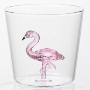Vaso In-Glass Flamingo