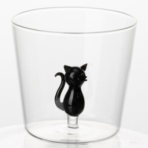 Vaso In-Glass Gato negro