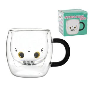 Vaso para café con leche WHITE CAT