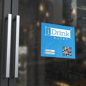 Vetrofania iDRINK Point